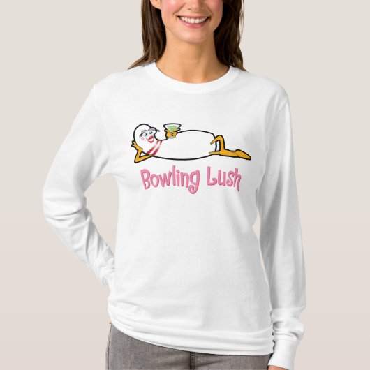 Bowling Lush Bowling Pin T-shirt (Voorkant)