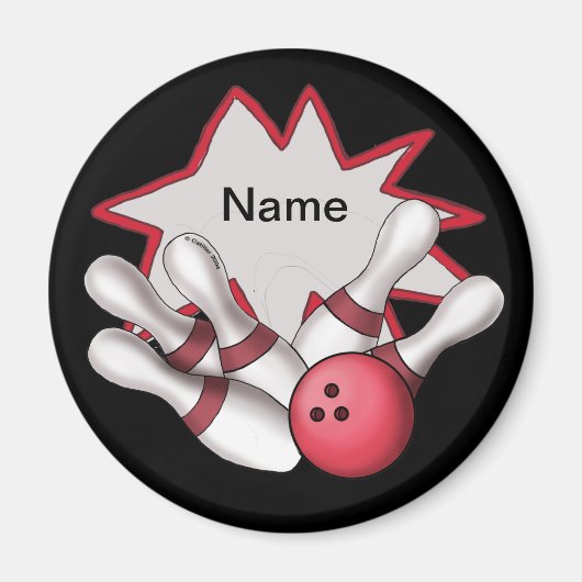 Bowling Magneet (Voorkant)