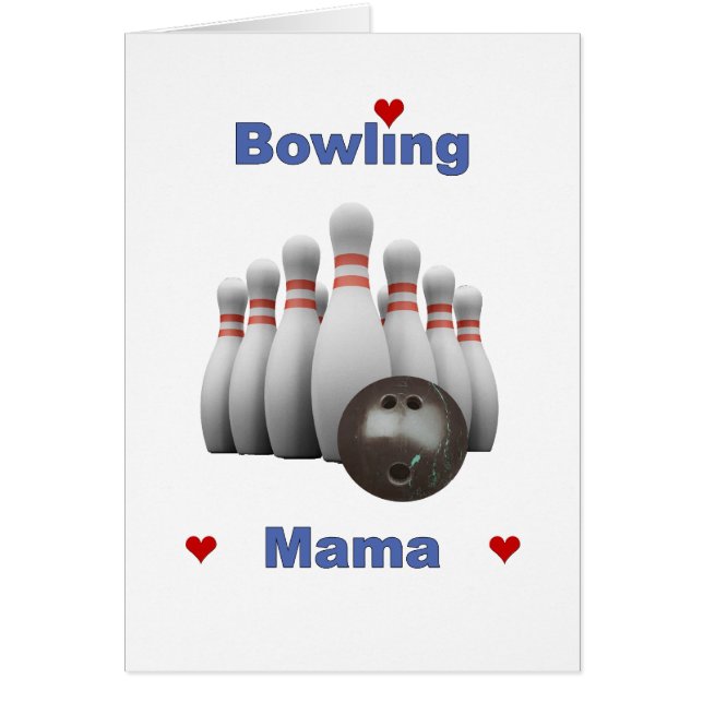 Bowling Mama Hearts (Voorkant)