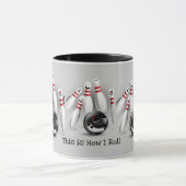 Bowling Mug - Voici comment je roule (Centre)
