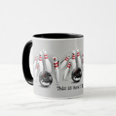Bowling Mug - Voici comment je roule (Devant gauche)