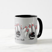 Bowling Mug - Voici comment je roule (Devant droit)