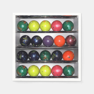 Bowling Napkins Servet