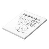Bowling Notitieblok (Gedraaid)