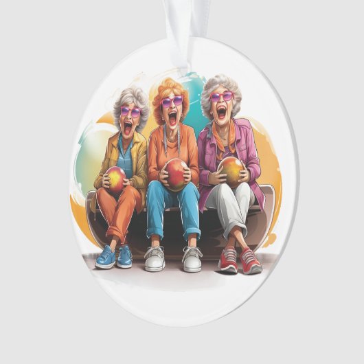 Bowling Ornament (voorkant)