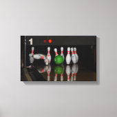 Bowling Pin Canvas afdrukken (Voorkant)