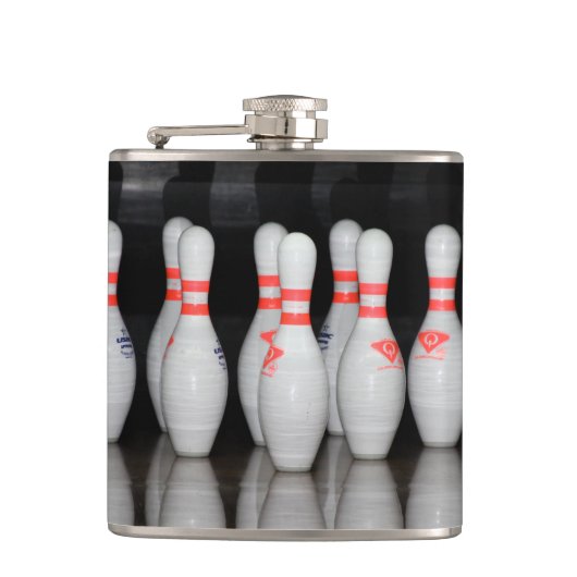 Bowling Pin Flask Heupfles (Voorkant)