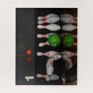 Bowling Pin Jigzaag Puzzle Legpuzzel
