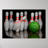 Bowling Pin Poster (Voorkant)