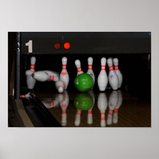 Bowling Pin Poster (Devant)