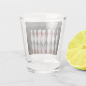 Bowling Pin Shot Glass Glas (Achterkant)