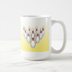 Bowling Pins: 3D Model: Koffie Mok