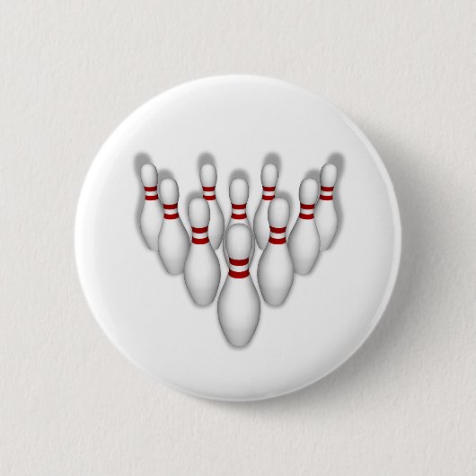 Bowling Pins: 3D-model: Ronde Button 5,7 Cm (Voorkant)