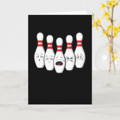 Bowling Pins Bowling Bowler-poorten Kaart (Gele Bloem)