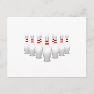 Bowling Pins: Briefkaart