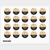 Bowling Pins Design 2 Étiquettes de adresse (Feuille)