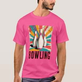 Bowling Pins in Action T-shirt