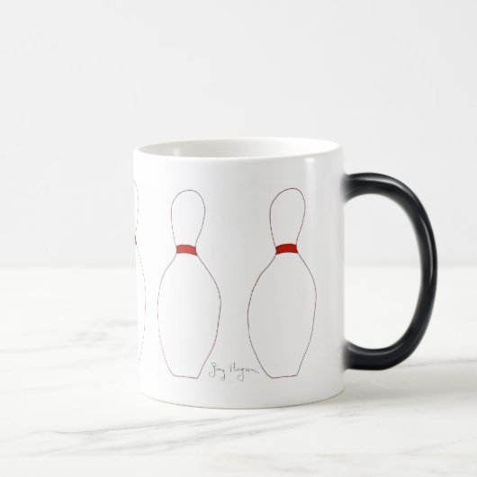 Bowling Pins-Mokken & Drinkware Magische Mok (Rechts)