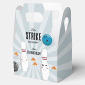 Bowling Pizza Strike Up Sommige Leuke Kinderen Ver Bedankdoosjes (Geopend)