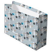 Bowling Pizza Strike Up Sommige Leuke Kinderen Ver Groot Cadeauzakje (Voorkant Gekanteld)