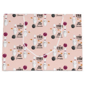 Bowling Pizza Strike Up Sommige Leuke Kinderen Ver Groot Cadeauzakje (Voorkant)