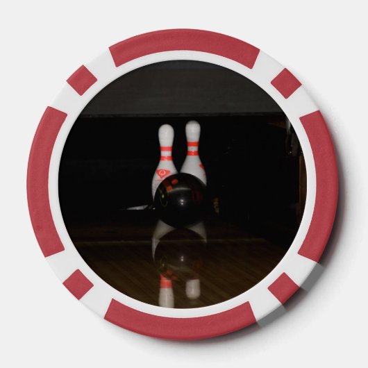 Bowling Poker Chips (Achterkant)