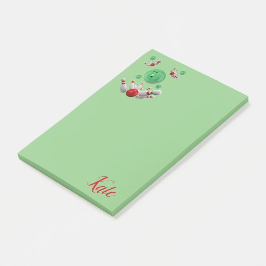 Bowling Post-it Notes (Incliné)