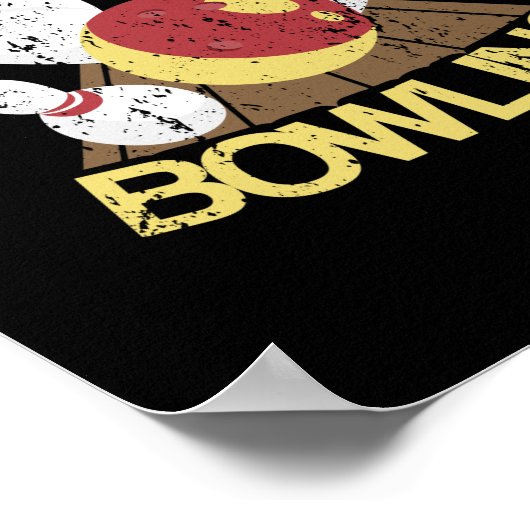 Bowling Poster (Hoek)
