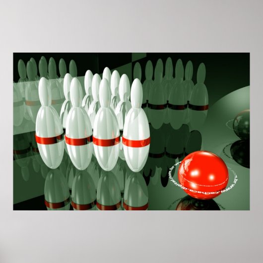 Bowling Poster (Voorkant)