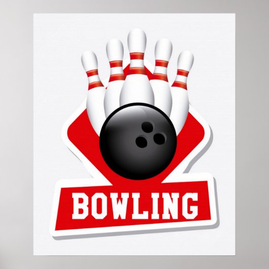 Bowling Poster (Voorkant)