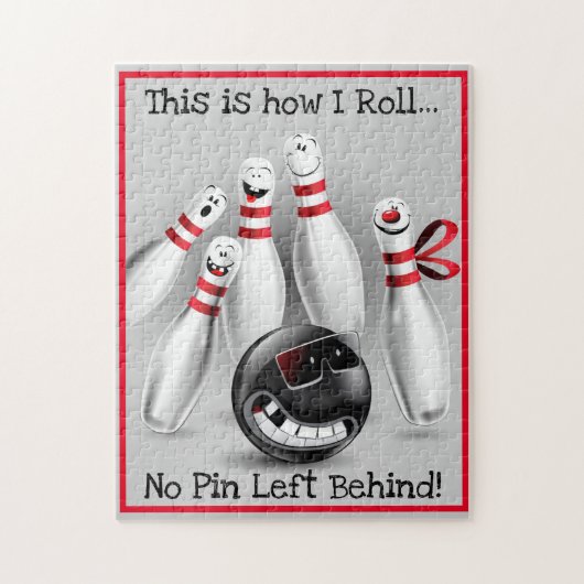 Bowling Puzzle Legpuzzel (Verticaal)