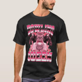 Bowling Queen Bowler 90s Bootleg Style T-shirt (Voorkant)