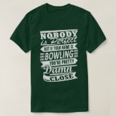 Bowling Quote T-shirt (Design voorkant)