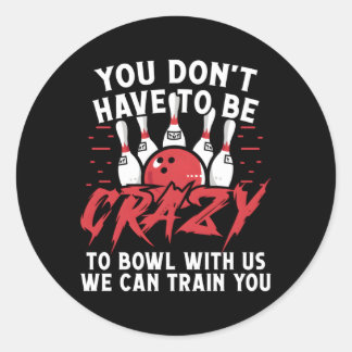 Bowling Ronde Sticker