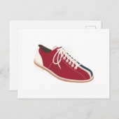 Bowling Shoe Briefkaart (Voorkant / Achterkant)