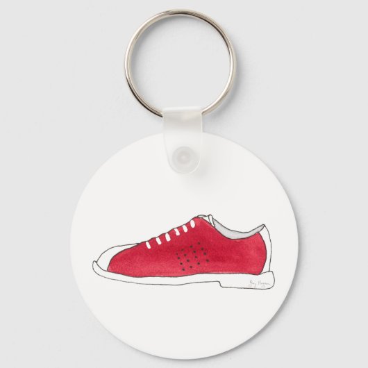 Bowling Shoe Sleutelhanger (Voorkant)