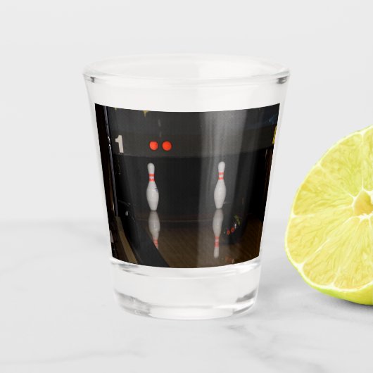 Bowling Shot Glass Shot Glas (Voorkant)