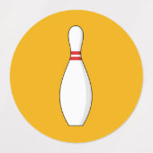 Bowling Skittle Labels (Design 2)