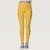 Bowling Skittle Patroon Leggings (Voorkant)