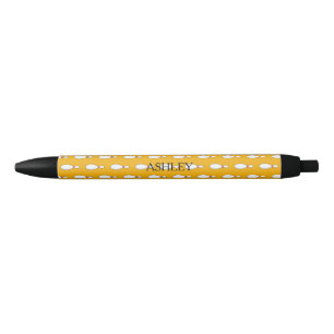 Bowling Skittle Patroon Personaliseren Zwarte Inkt Pen