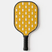 Bowling Skittle Patroon Pickleball Paddle (Achterkant)