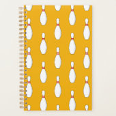 Bowling Skittle Patroon Planner (Voorkant)