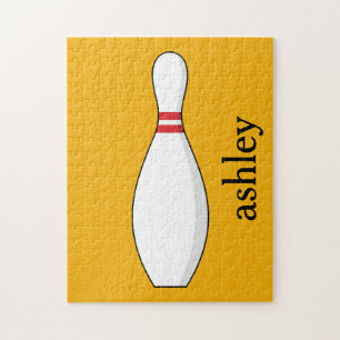 Bowling Skittle personaliseren Legpuzzel