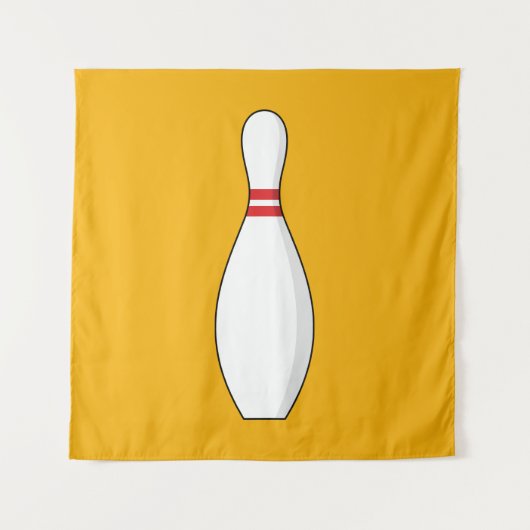 Bowling Skittle Wandkleed (Voorkant)