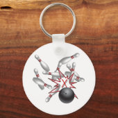 Bowling Sleutelhanger (Voorkant)