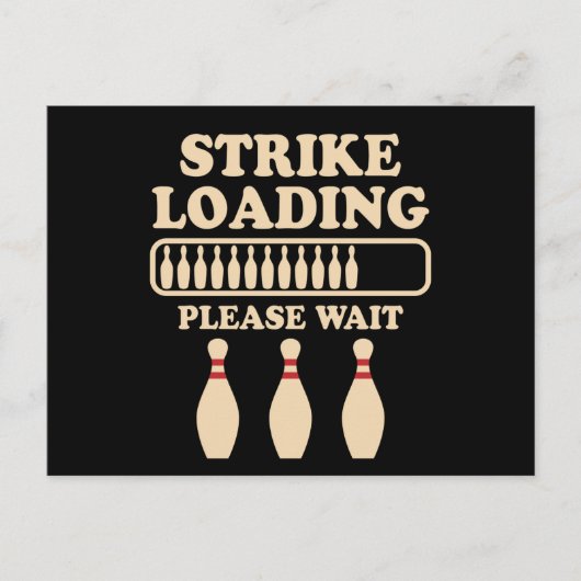 Bowling Speler Citaat Bowling Geschenk Briefkaart (Voorkant)