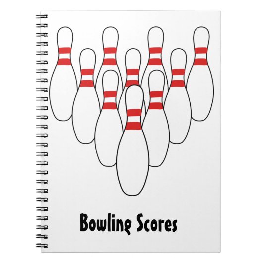 Bowling Spiral-Bound Notitieboek (Voorkant)