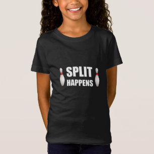 Bowling Split gebeurt T-shirt