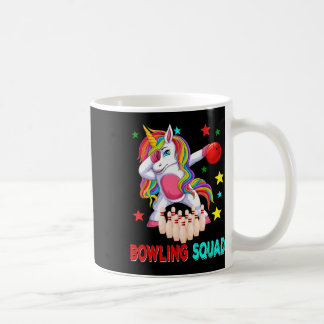 Bowling Squad Dabbing Unicorn Speler Team Kostuum Koffiemok