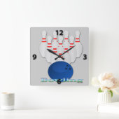 Bowling Square Wall klok (Huis)